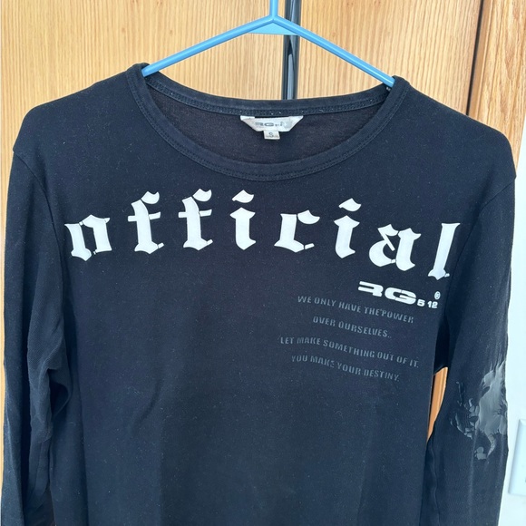 RG512 BLACK LONG SLEEVE SHIRT - Size Small - Picture 3 of 8